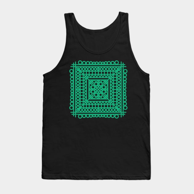 Ornament Tank Top by B&E